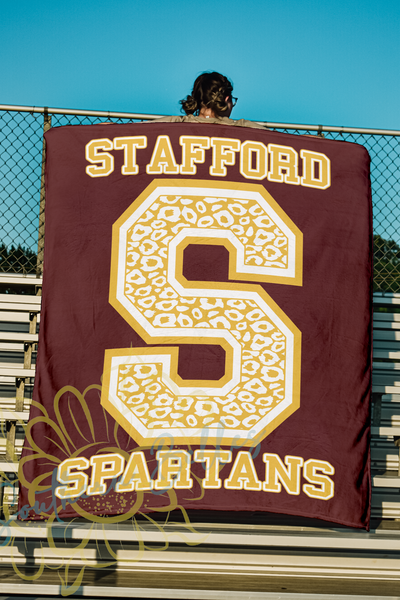 School Spirit Varsity Blankets