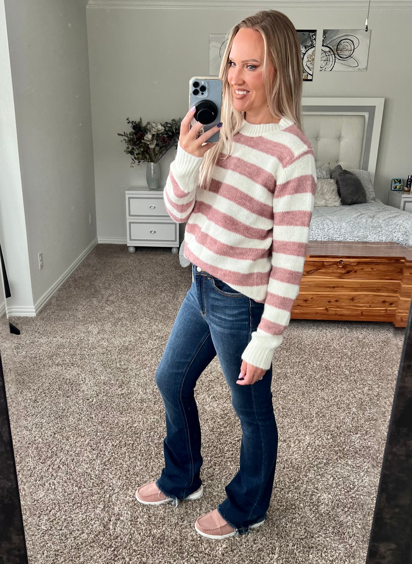 Hayden Soft Striped Sweater