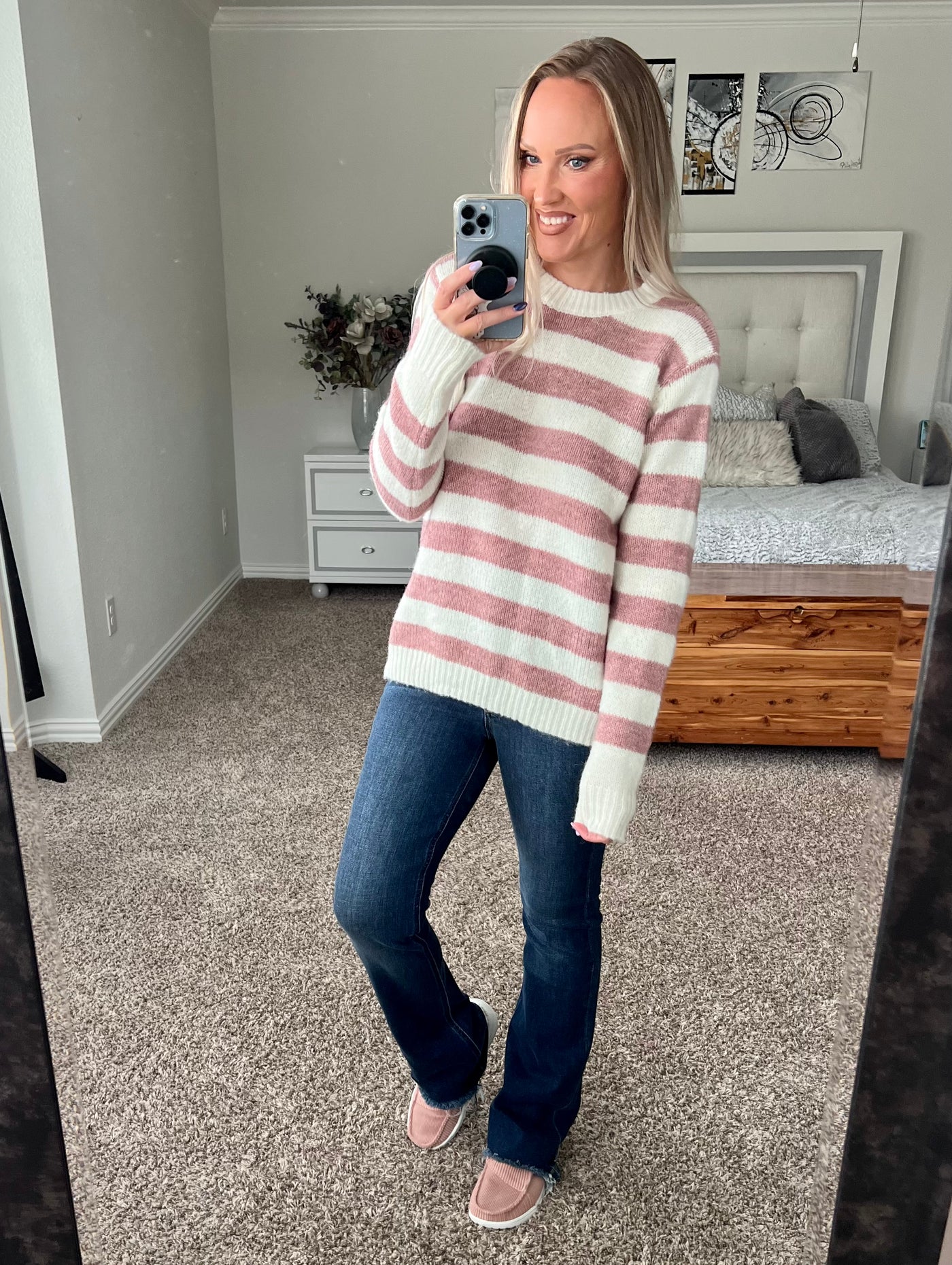 Hayden Soft Striped Sweater