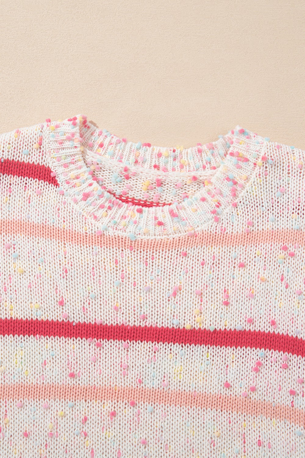 Kimberly Confetti Striped Sweater