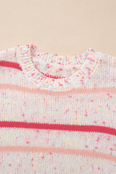 Kimberly Confetti Striped Sweater