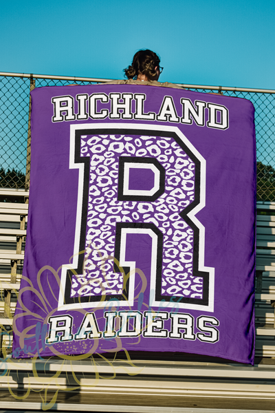 School Spirit Varsity Blankets