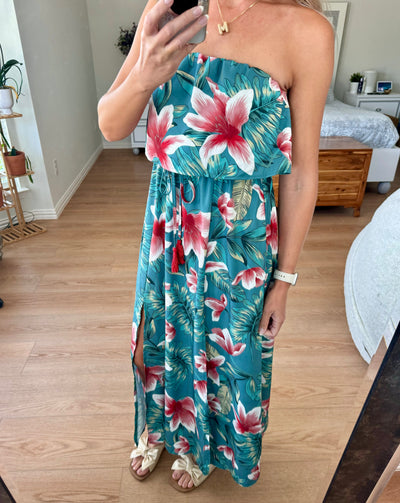 Topanga Tropical Sleeveless Maxi Dress