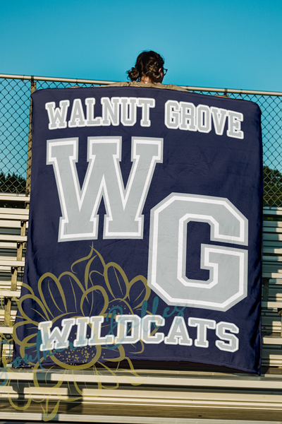 School Spirit Varsity Blankets