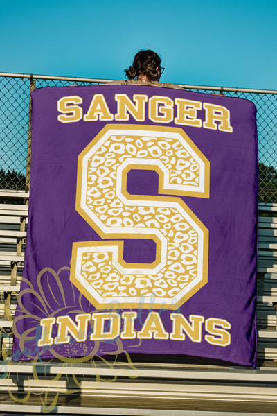 School Spirit Varsity Blankets