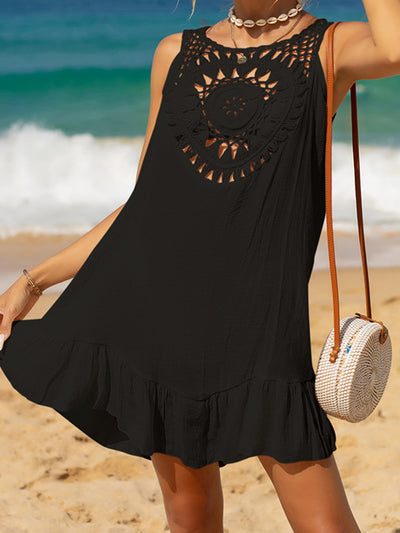 Tania Cutout Tank Dress Swim Cover-Up