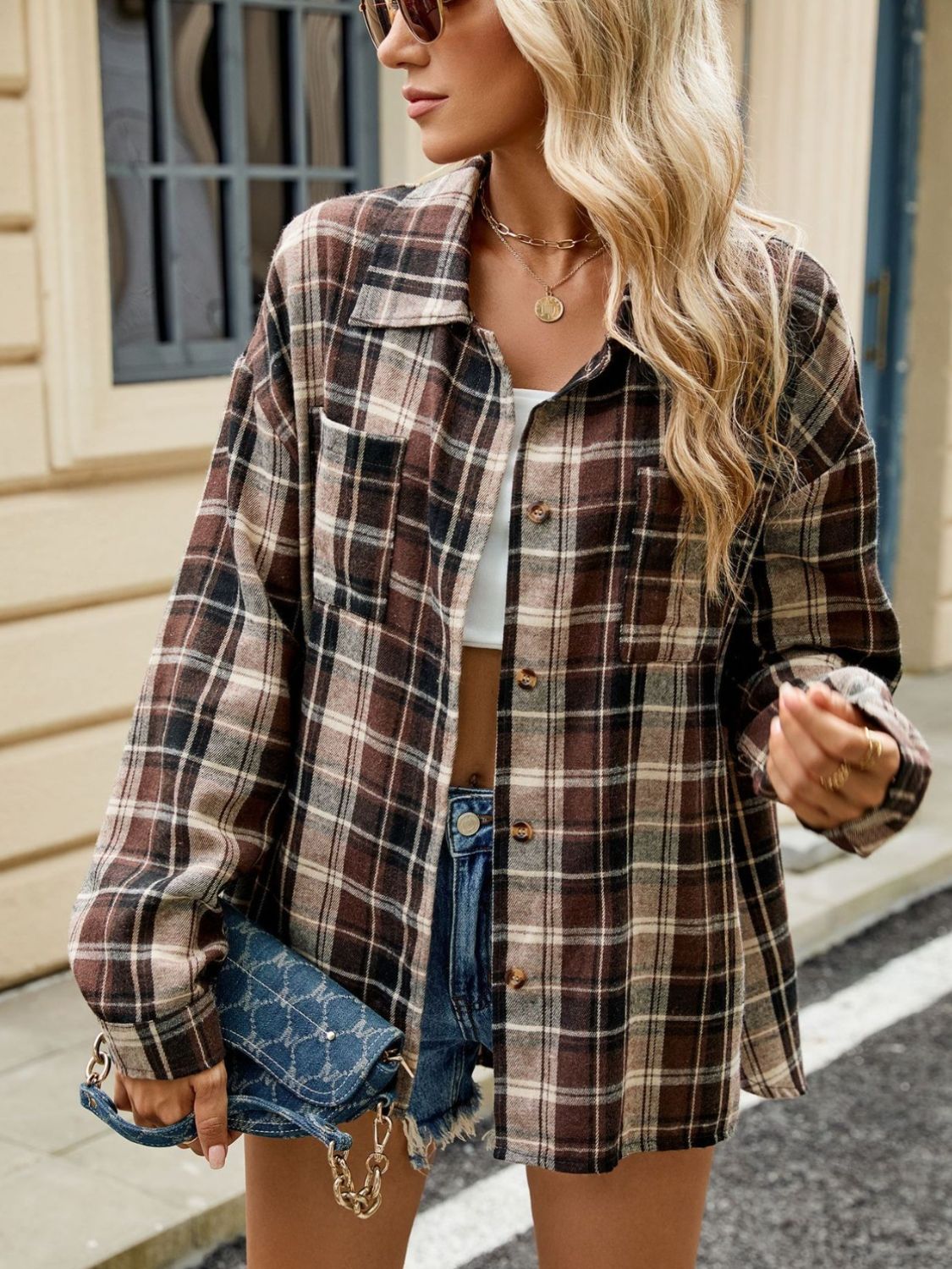 Paige Plaid Flannel Shirt