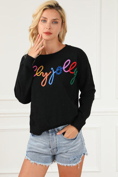 Holiday Belle Graphic Sweaters