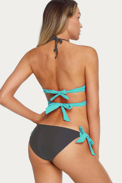 Wesley Wrap Front Bikini Set