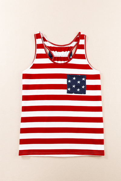 Stars and Stripes Bow Tank
