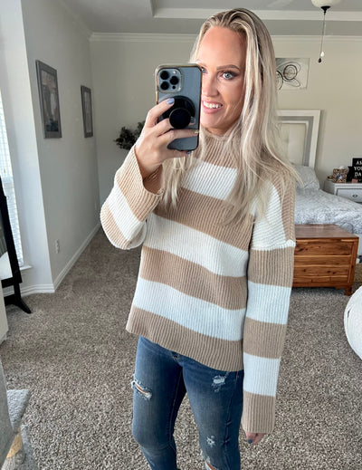 Samantha Striped Sweater