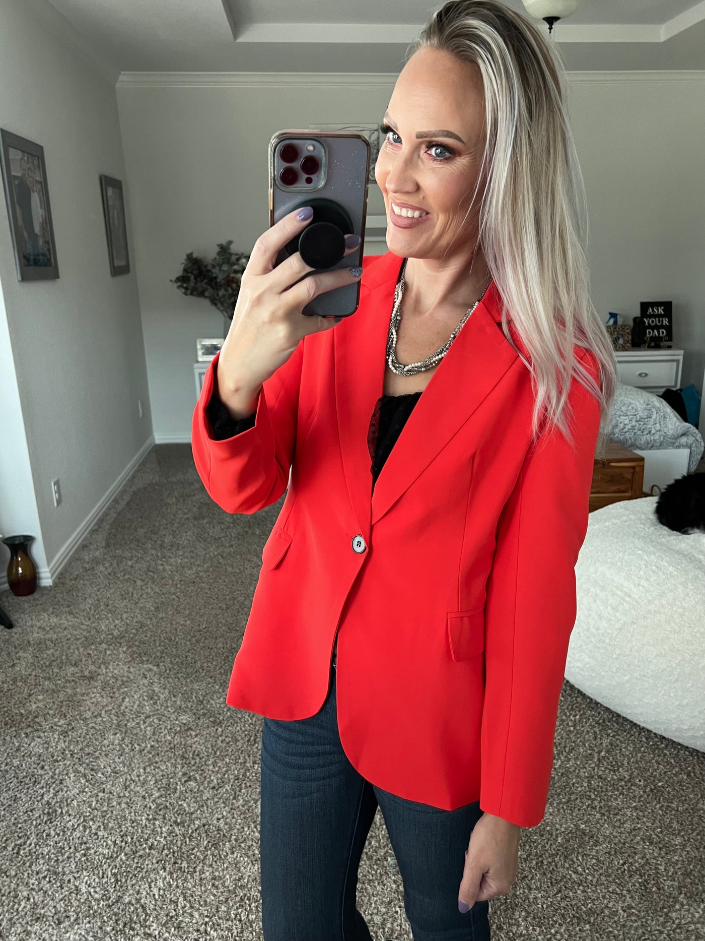 Tamara Button Blazer