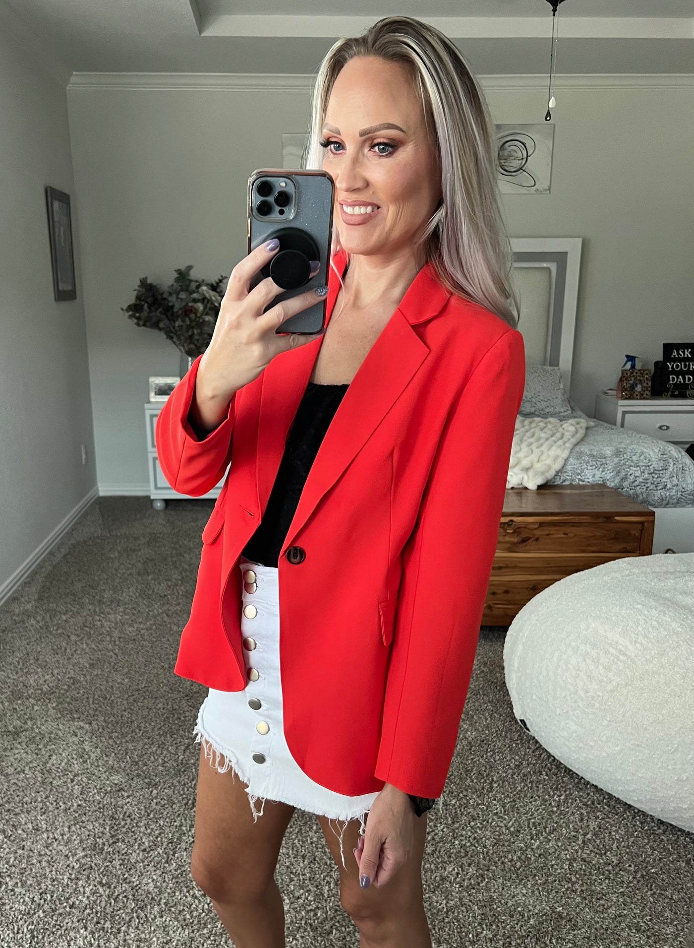 Tamara Button Blazer