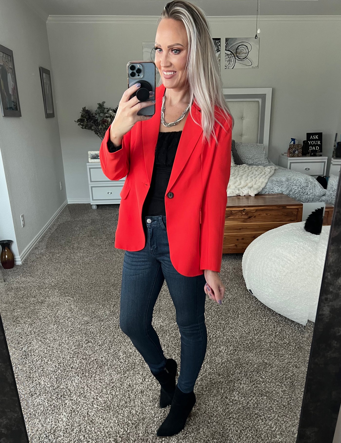 Tamara Button Blazer