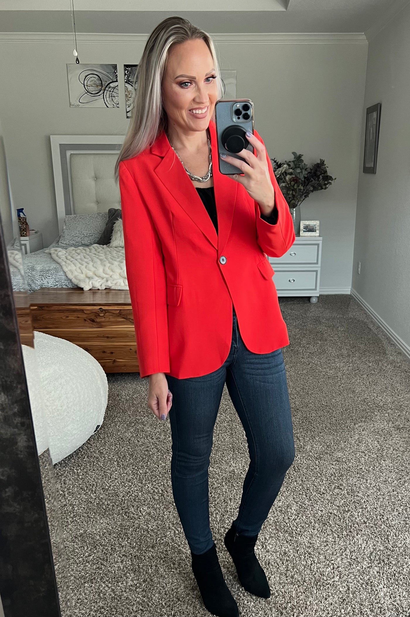 Tamara Button Blazer