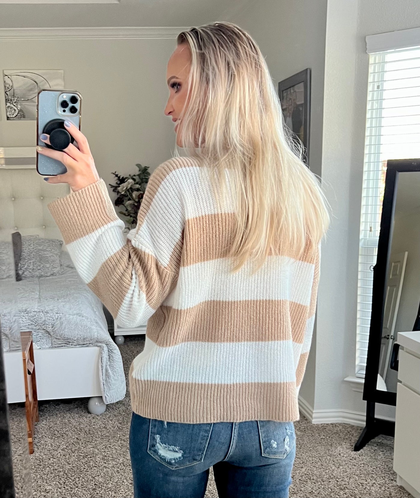 Samantha Striped Sweater