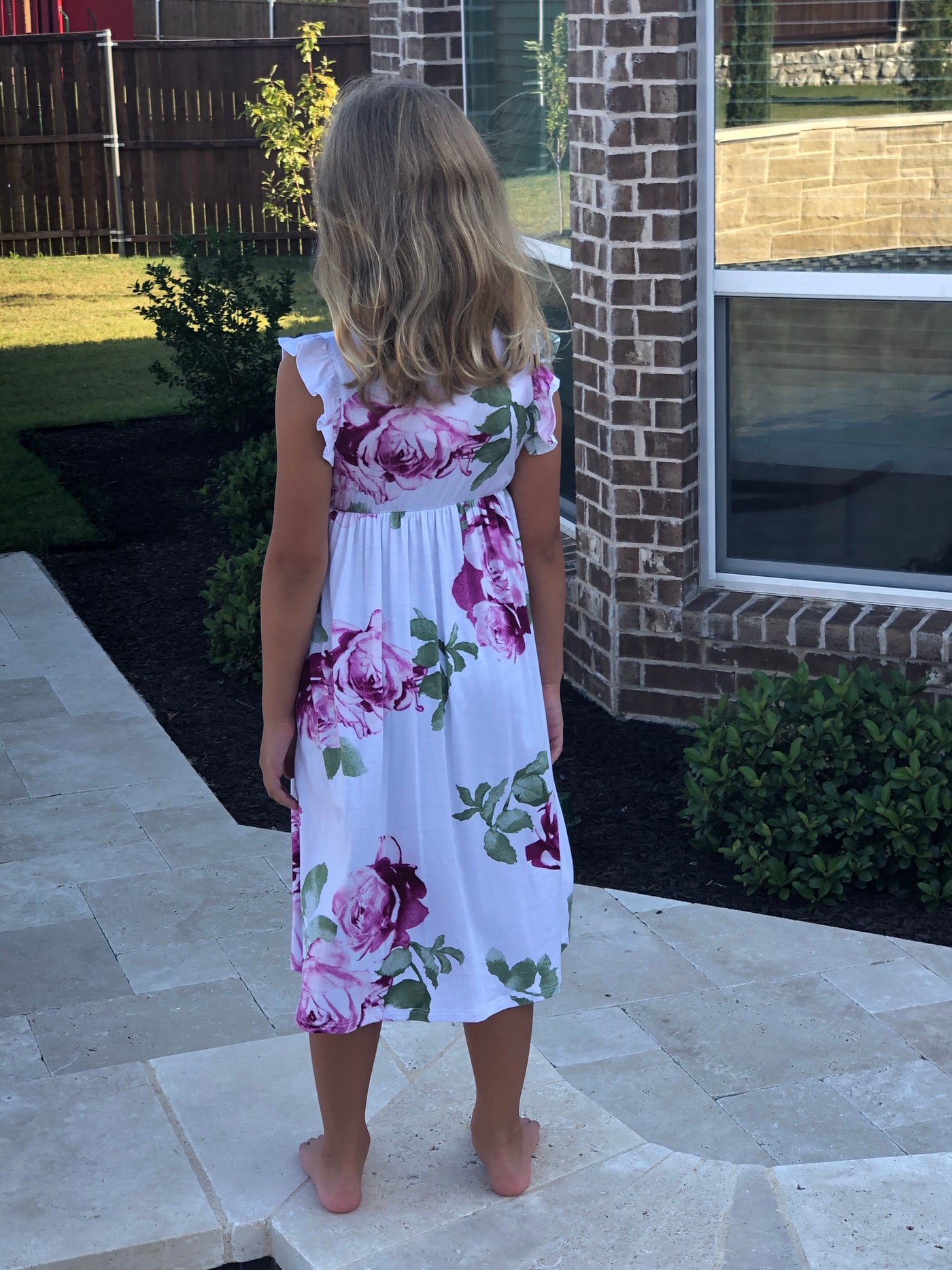 Girl’s Floral Dress